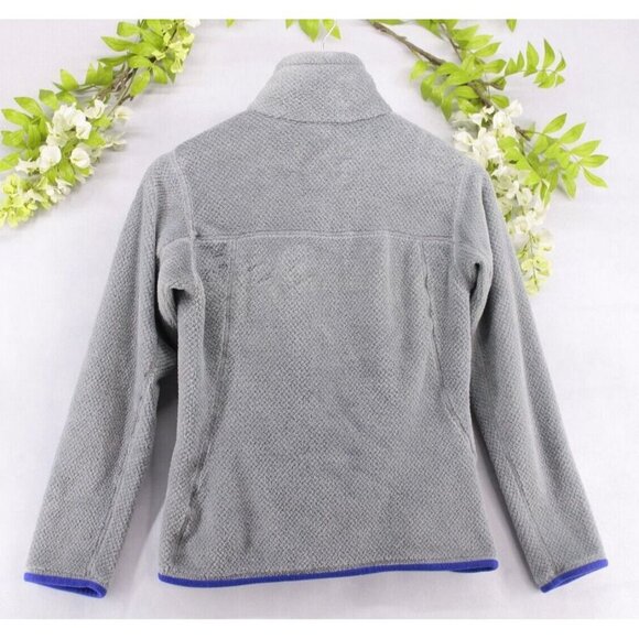 Patagonia Women's Re-Tool Snap-T Fleece Gray Pullover Jacket Size S - Picture 2 of 7